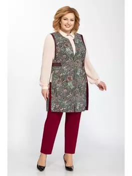 Брючные костюмы 471-цветы