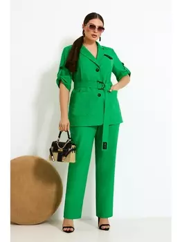 Брючные костюмы 4875 травяной