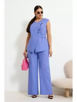 Брючные костюмы 4924 лавандовый оттенок