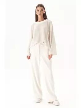 Брючные костюмы 4968 молочный