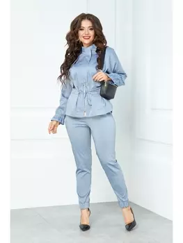 Брючные костюмы 499 голубой
