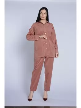 Брючные костюмы 5290/2949 пыльная роза