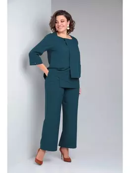 Брючные костюмы 529 изумруд