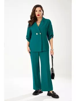 Брючные костюмы 5388 изумрудный