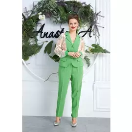 Брючные костюмы 544 салатовый