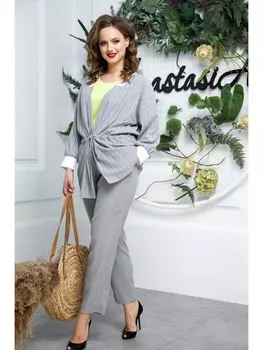 Брючные костюмы 550 серый