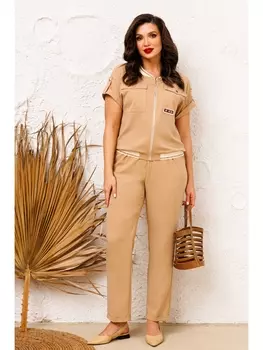 Брючные костюмы 5525 капучино