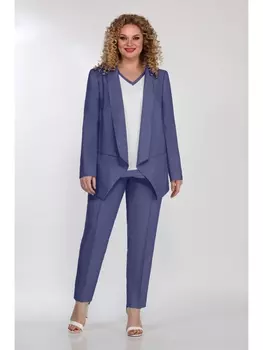 Брючные костюмы 559 синий