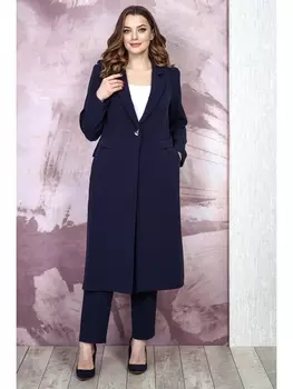 Брючные костюмы 6517 т.синий