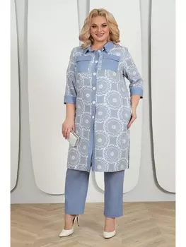 Брючные костюмы 7420