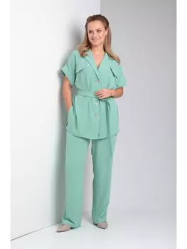 Брючные костюмы 7701-1 мята
