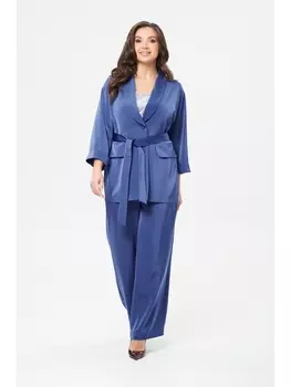 Брючные костюмы 7815 небесный