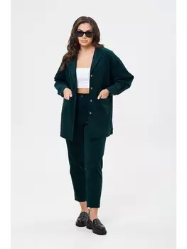 Брючные костюмы 7822 темно-бирюзовый