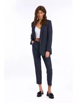 Брючные костюмы 8003 клетка