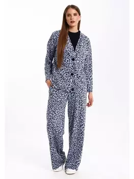 Брючные костюмы 8011.1 голубой