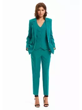 Брючные костюмы 8016.4 бирюзовый
