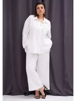 Брючные костюмы 8023.1 белый