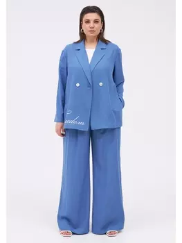 Брючные костюмы 8032.2 голубой