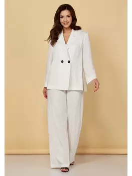 Брючные костюмы 8034 белый