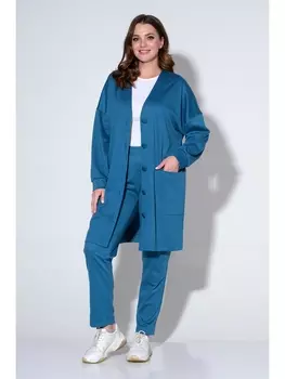 Брючные костюмы 824 синий