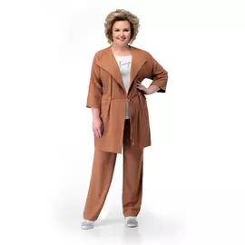 Брючные костюмы 847 camel