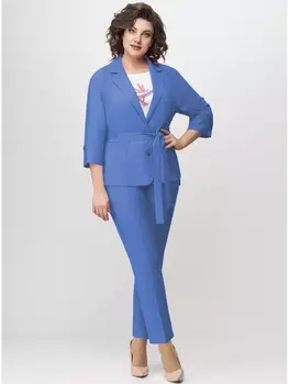 Брючные костюмы 866 василек