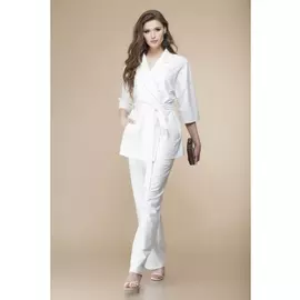 Брючные костюмы 8-2116 белый