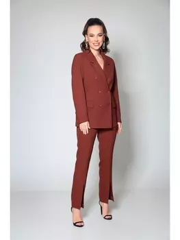 Брючные костюмы 902 коричневый