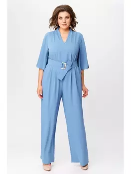 Брючные костюмы 921 голубой