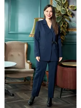 Брючные костюмы 922 т.синий