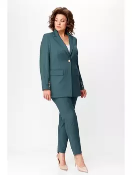 Брючные костюмы 928 морская волна