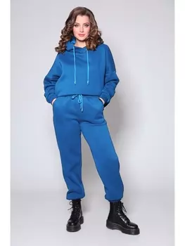 Брючные костюмы 963 васильковый