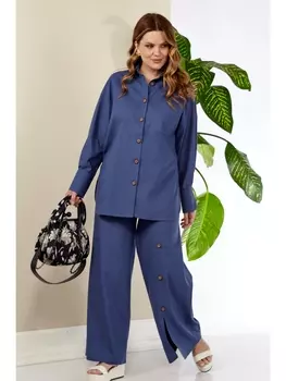 Брючные костюмы 975.1 синий