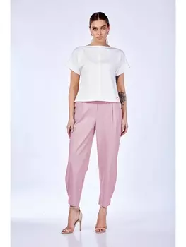 Брючные костюмы 979 молочный/холодный розовый