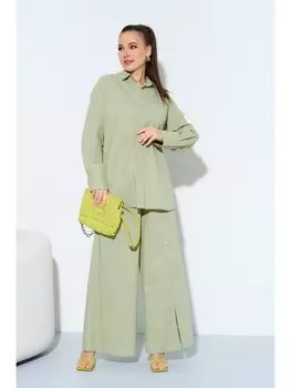 Брючные костюмы К975 фисташковый