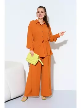 Брючные костюмы К976 терракот