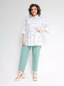 Брючные костюмы М102-1 мятный