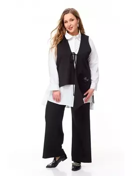 Брючные костюмы М130 черный