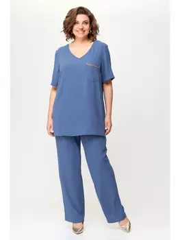 Брючные костюмы М145/1 незабудка