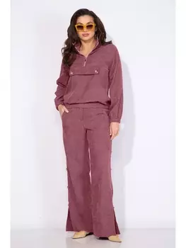 Брючные костюмы М149 пыльно-розовый