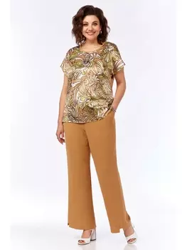 Брючные костюмы М1.1500 горчица