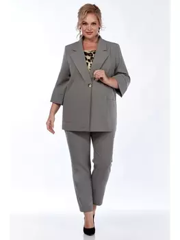 Брючные костюмы М1.1683 серо-зеленый