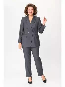 Брючные костюмы М548 серый