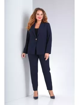 Брючные костюмы М603 темно-синий