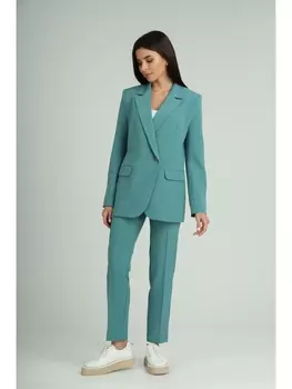Брючные костюмы М694 морской зеленый