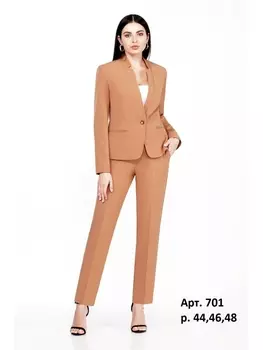 Брючные костюмы М701 карамель