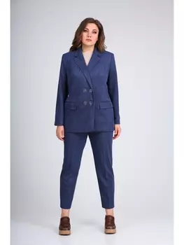 Брючные костюмы М752 синий