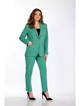 Брючные костюмы М774 морской зеленый
