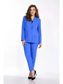 Брючные костюмы М776 василек