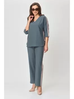 Брючные костюмы М-1207 полынь